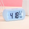 The FUYADA voice time-telling digital alarm clock can be set with three groups of alarms. It features a large screen with night light display, temperature, date, silent mode, high volume to wake up students, children in dormitories and bedrooms. It is a multi-functional small alarm clock details Picture